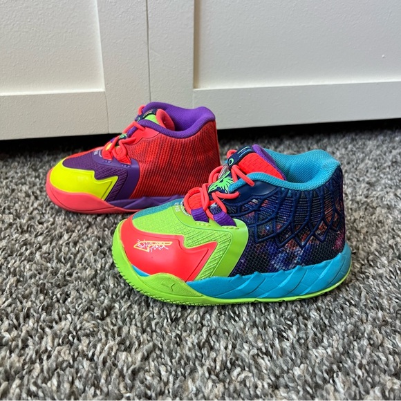 Puma Other - Puma Infant Kids Baby MB1 LaMelo Ball M.01 Be You Colorful Sneakers Baby Size 6C